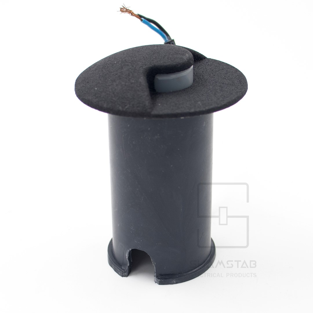 چراغ دفنی یک طرفه زحل فرودگاهی کد 651 رنگ مشکی 1 وات LED زمرد