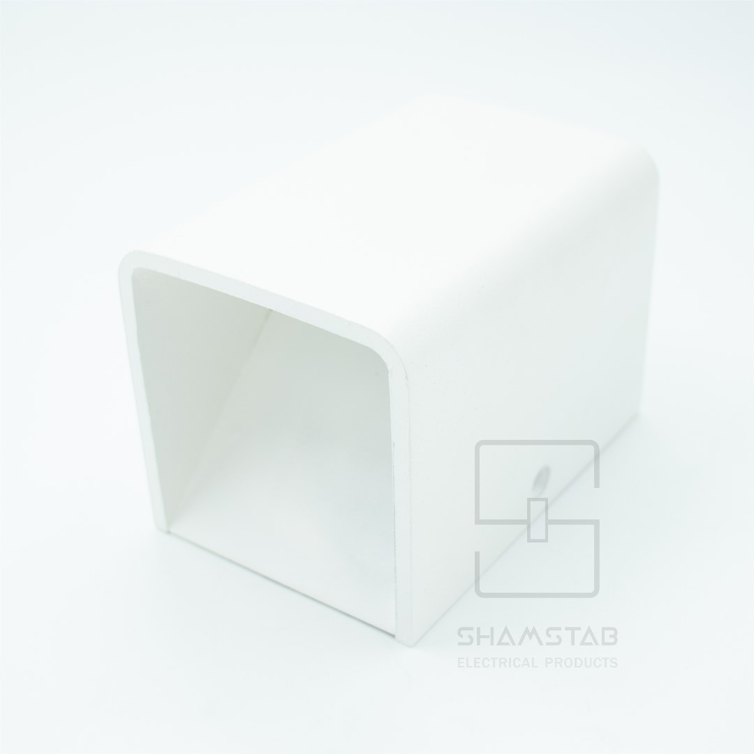 چراغ دکوراتیو دو طرفه کد120 رنگ سفید نور آفتابی مستطیل 7 وات COB زمرد
