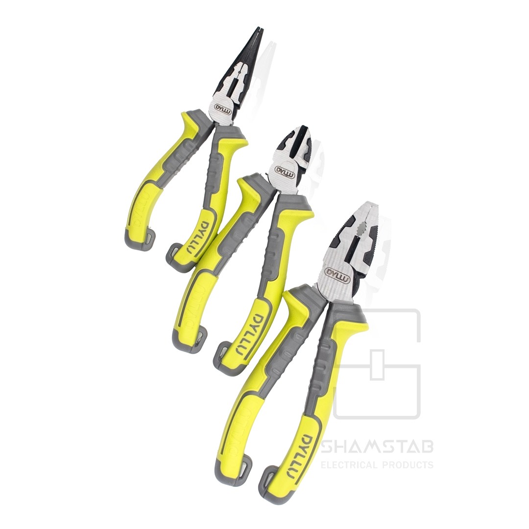 ست انبر 3 عددی حرفه ای کد DTPS 0613 (20تایی) دایلو