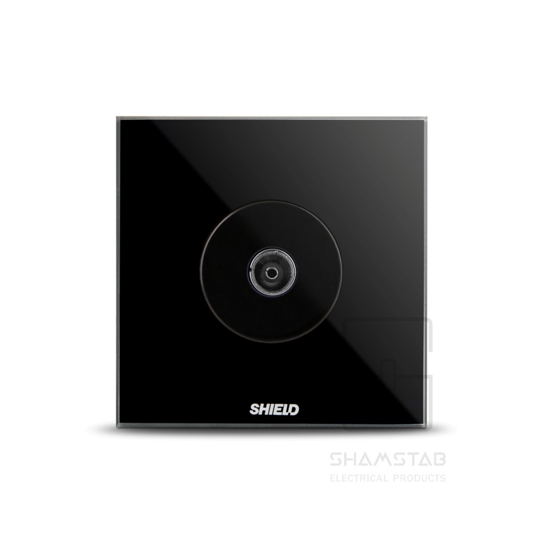 فریم پریز آنتن TV مشکی Shield شیلد