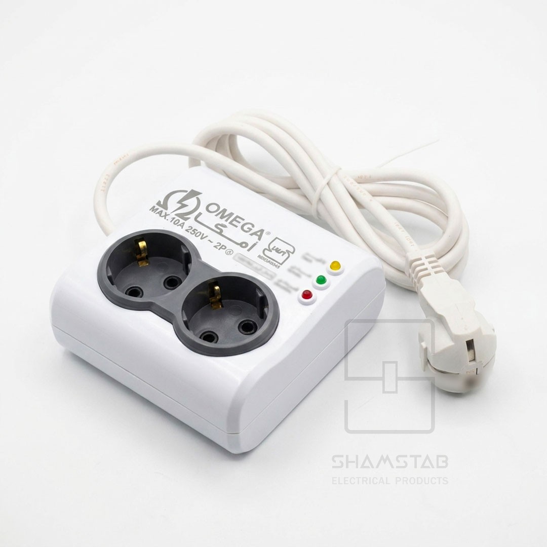 محافظ دو خانه کابل دار معمولی P4000 امگا
